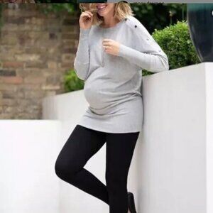 Seraphine Maternity & Nursing breastfeeding sweater/tunic  EUC